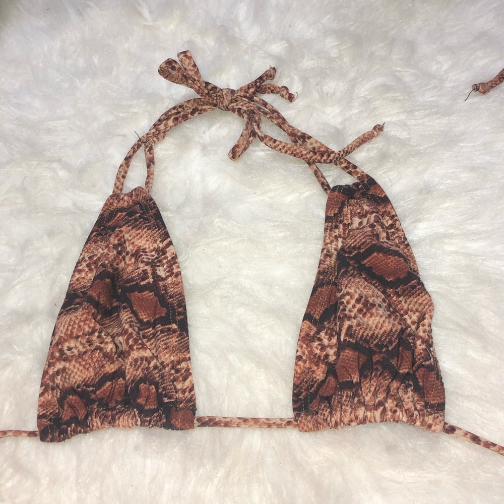 Snake skin pattern San Lorenzo top